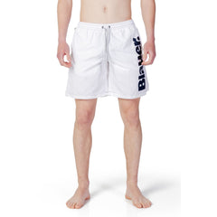 Blauer White Polyester Swimwear - Retail Flare