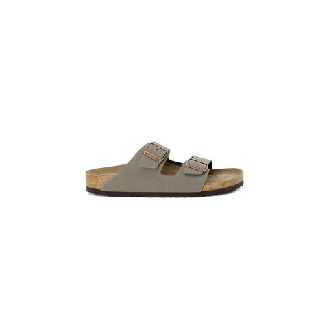 Birkenstock Gray Leather Sandal - Retail Flare