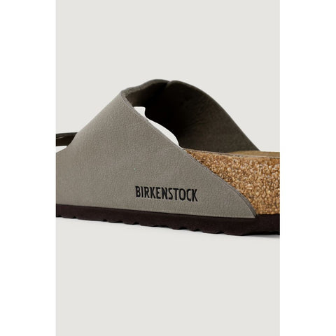 Birkenstock Gray Leather Sandal - Retail Flare