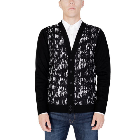 Antony Morato Black Wool Cardigan - Retail Flare