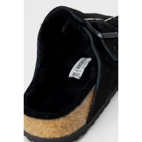 Birkenstock Black Suede Leather Sandal - Retail Flare