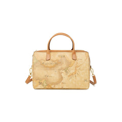 Alviero Martini Prima Classe Beige Leather Handbag - Retail Flare