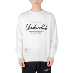 Underclub White Cotton Sweater - Retail Flare