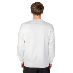 Underclub White Cotton Sweater - Retail Flare