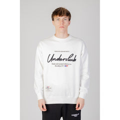 Underclub White Cotton Sweater - Retail Flare