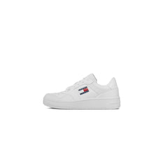 Tommy Hilfiger Jeans White Leather Sneaker Tommy Hilfiger Jeans Retail Flare