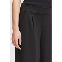 ICHI Black Recycled Polyurethane Jeans & Pant - Retail Flare