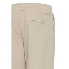 ICHI Beige Recycled Polyurethane Jeans & Pant - Retail Flare