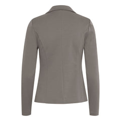 ICHI Gray Polyester Suits & Blazer - Retail Flare
