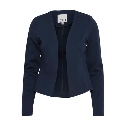 ICHI Blue Polyester Suits & Blazer - Retail Flare