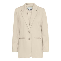 ICHI Beige Recycled Polyester Suits & Blazer - Retail Flare