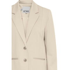 ICHI Beige Recycled Polyester Suits & Blazer - Retail Flare