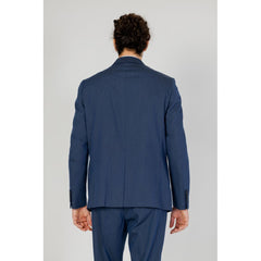 Antony Morato Blue Polyester Suit - Retail Flare