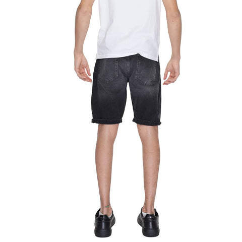 Antony Morato Black Cotton Short - Retail Flare