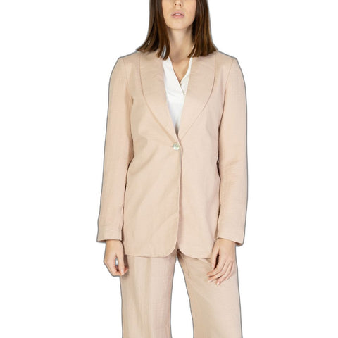 Vero Moda Pink Viscose Suits & Blazer - Retail Flare