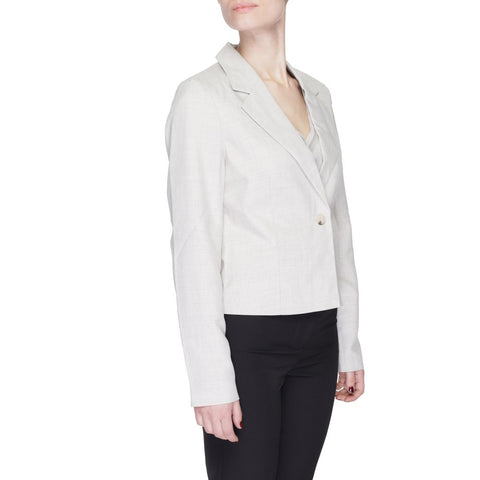 Vero Moda Gray Polyester Suits & Blazer - Retail Flare