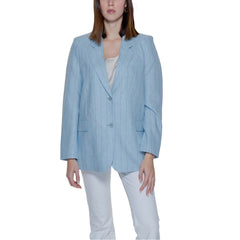 Vero Moda Light Blue Linen Suits & Blazer - Retail Flare
