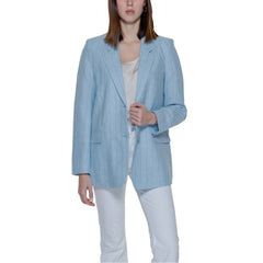 Vero Moda Light Blue Linen Suits & Blazer - Retail Flare