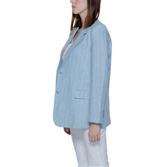 Vero Moda Light Blue Linen Suits & Blazer - Retail Flare