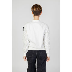 Blauer White Polyamide Jackets & Coat Blauer Retail Flare