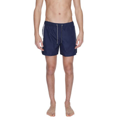 Emporio Armani Underwear Blue Polyester Swimwear - Retail Flare