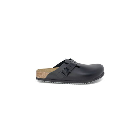 Birkenstock Black Leather Sandal - Retail Flare