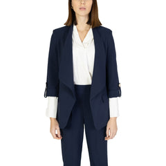 Rinascimento Blue Polyester Suits & Blazer - Retail Flare