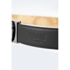 Alviero Martini Prima Classe Black Leather Belt - Retail Flare