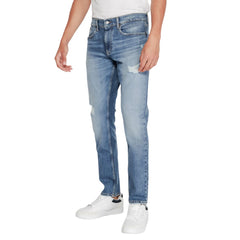 Tommy Hilfiger Jeans Blue Cotton Jeans & Pant - Retail Flare