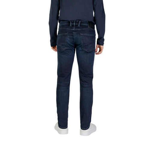 Replay Blue Cotton Jeans & Pant - Retail Flare