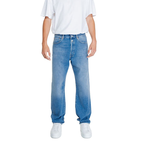 Replay Blue Cotton Jeans & Pant - Retail Flare