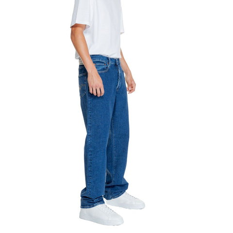 Replay Blue Cotton Jeans & Pant - Retail Flare