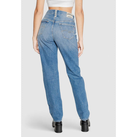 Replay Blue Cotton Jeans & Pant - Retail Flare