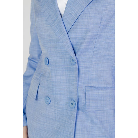 Sandro Ferrone Blue Viscose Suits & Blazer - Retail Flare