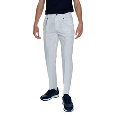 Antony Morato White Cotton Jeans & Pant - Retail Flare