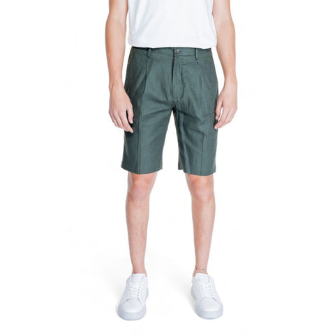 Antony Morato Green Linen Short - Retail Flare