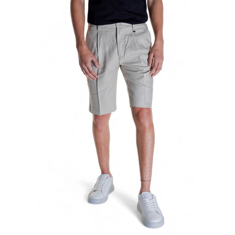 Antony Morato Beige Linen Short - Retail Flare