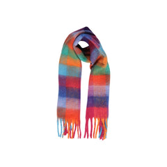 Pieces Orange Recycled Polyester Scarf - Retail Flare