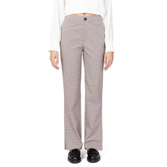 Only Beige Polyester Jeans & Pant - Retail Flare