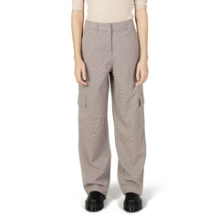 Only Beige Polyester Jeans & Pant - Retail Flare