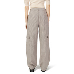 Only Beige Polyester Jeans & Pant - Retail Flare