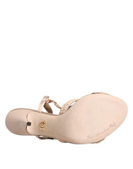 Dolce & Gabbana Beige Keira Slingback Heels Sandals Shoes - Retail Flare