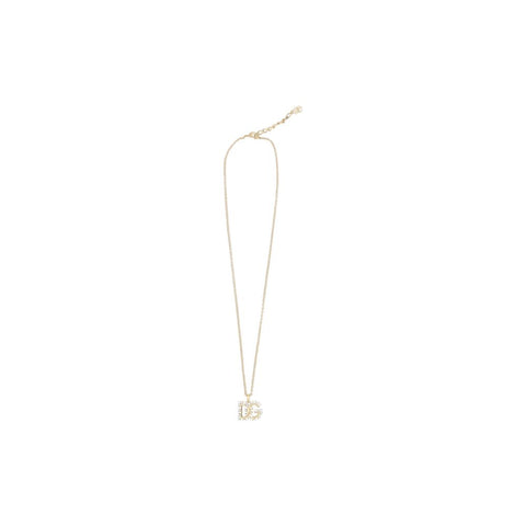 Dolce & Gabbana Rhinestone logo Necklace - Retail Flare