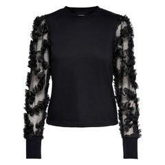 Jacqueline De Yong Black Cotton Sweater - Retail Flare