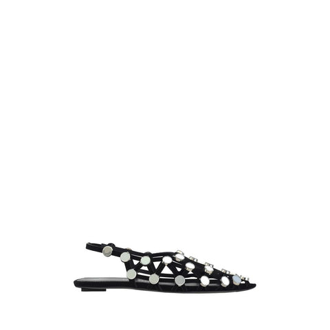 The Attico Grid Ballerinas - Retail Flare
