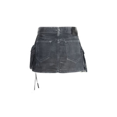 The Attico Cargo Mini Skirt - Retail Flare