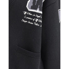 Off-White Varsity Cardigan Off-White Retail Flare