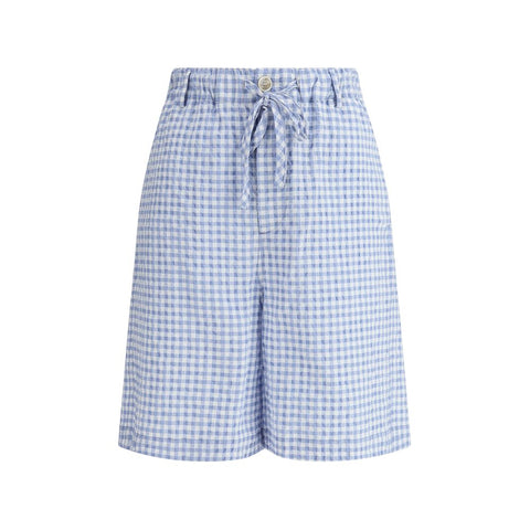 Marni knee-length Vichy Shorts - Retail Flare