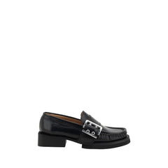 Ganni Feminine Buckle Loafers - Retail Flare