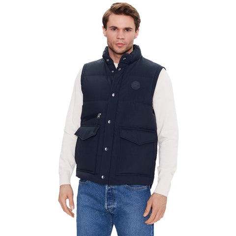 Woolrich Blue Polyester Vest - Retail Flare